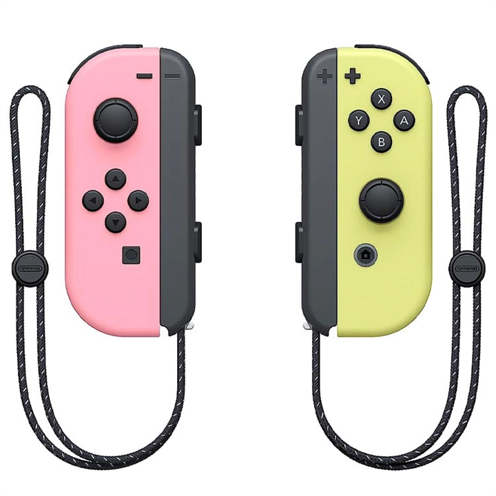 دسته بازی جوی کان Joy Con برای Nintendo Switch - صورتی زرد